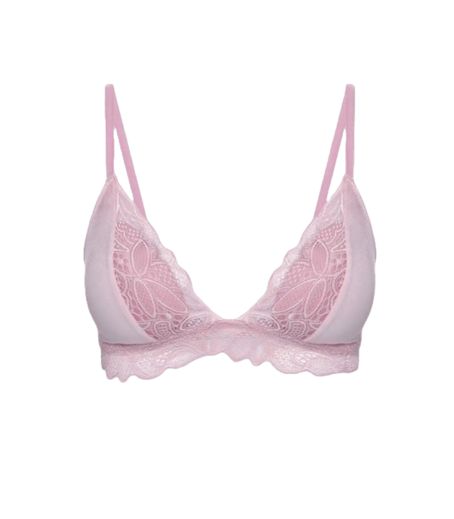 Pinl Lace Bra